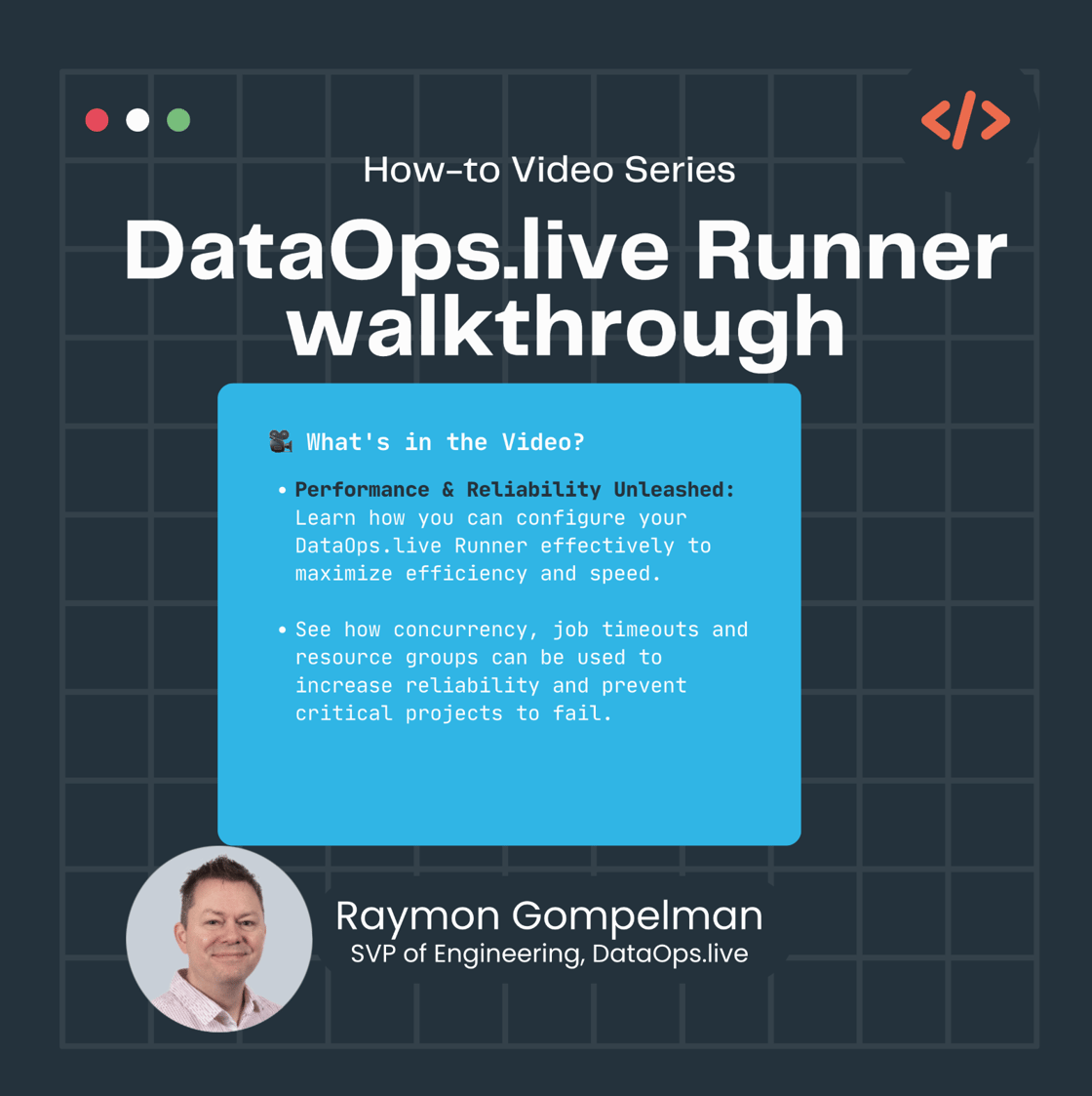 DataOps Runner walkthrough